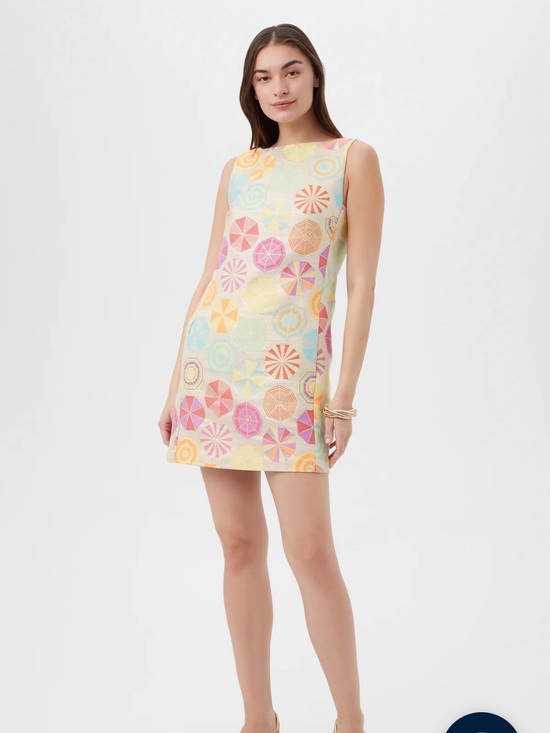 Trina Turk Dresses & Skirts - Trina Turk Jalane Pastel Geo-Print Sleeveless Shift Dress